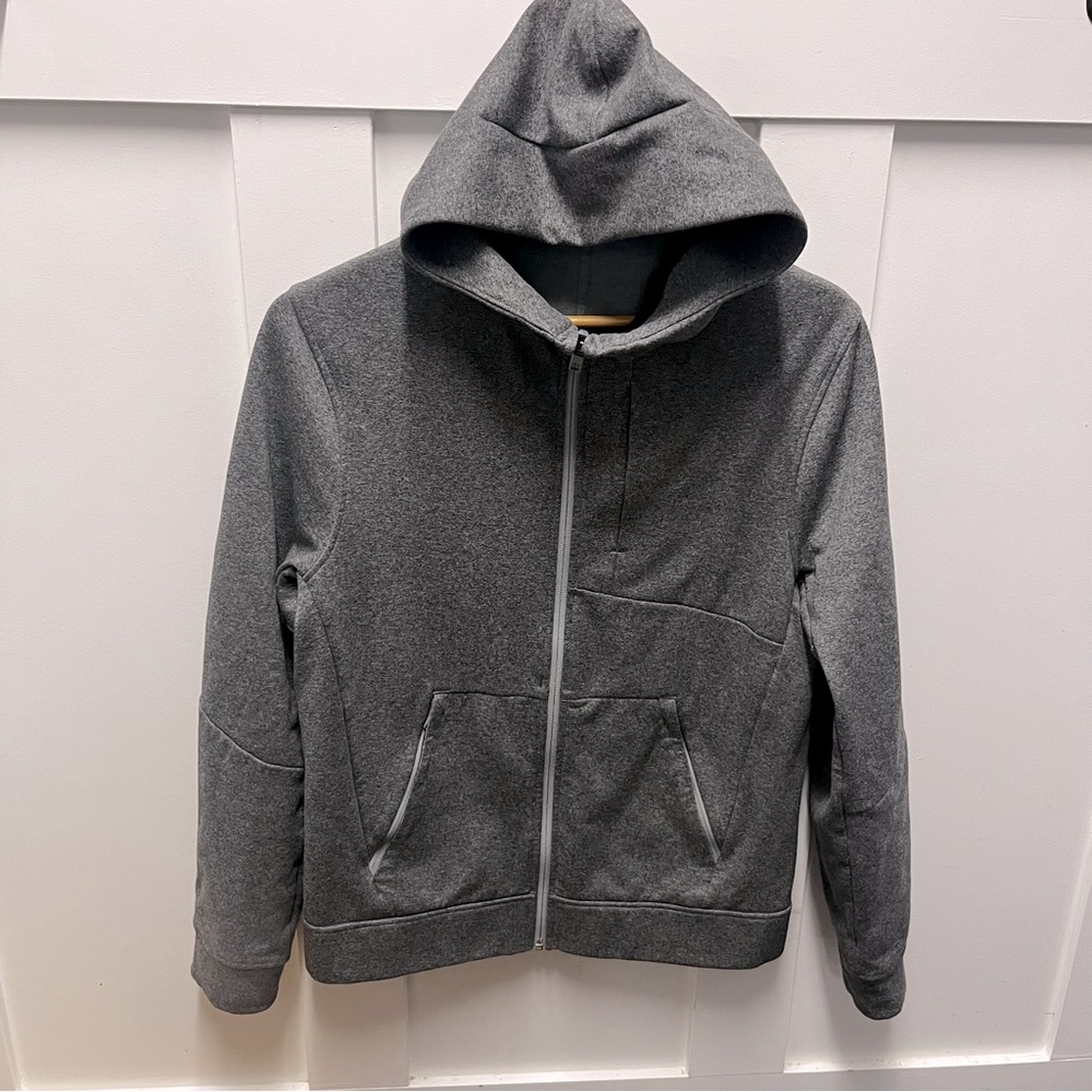 Lululemon Mens grey zip up sweater size S